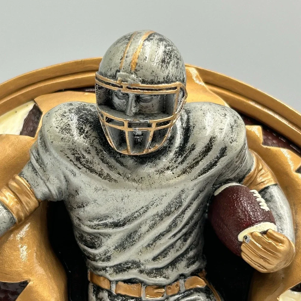 2010 3D Football Burst Trophy Award Wall Plaque RF-501 Resin 6